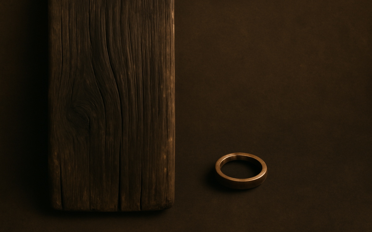 weathered timber grain dark
