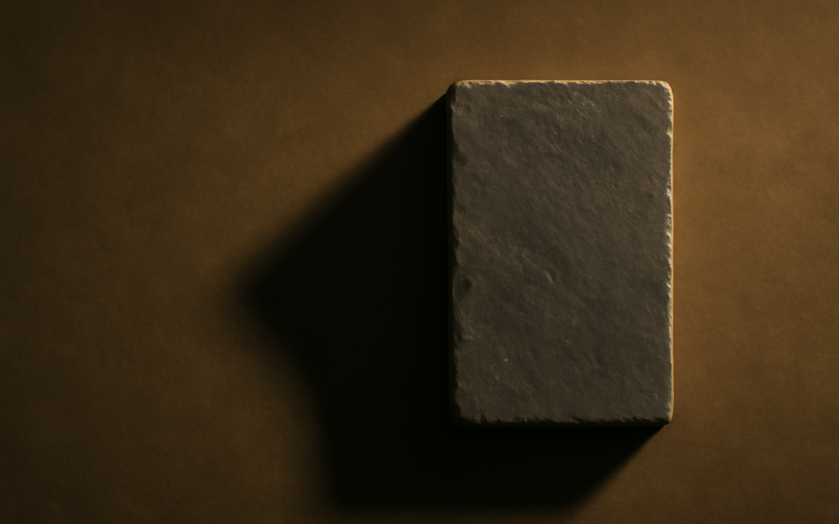 stone slab shadow dark