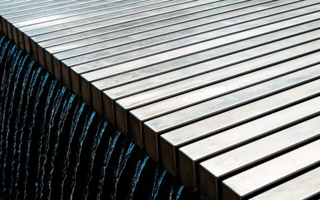 brown wooden dock on water