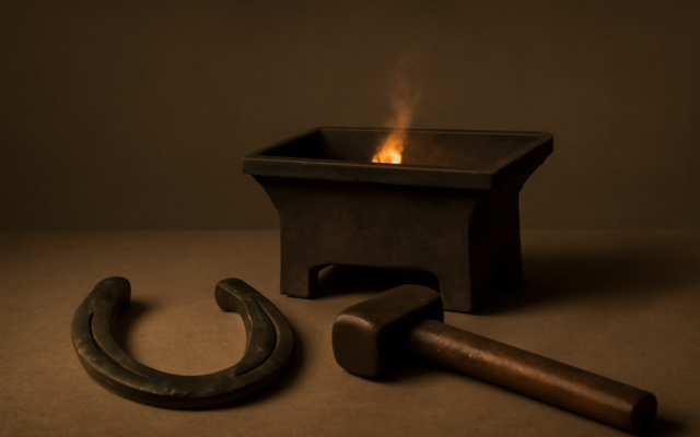 iron horseshoe forge