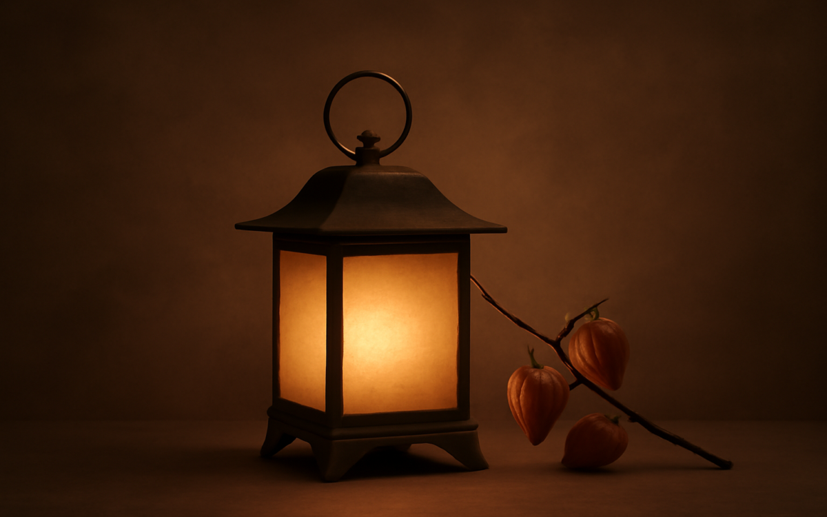 warm lantern night