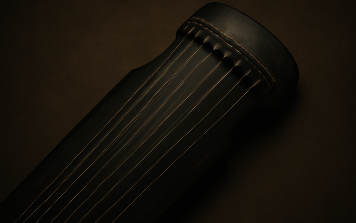 guqin strings dark
