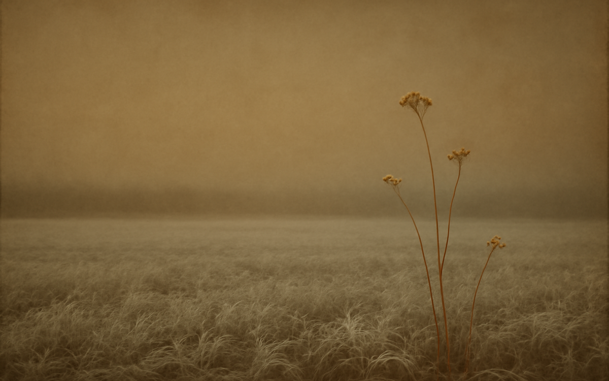 frost field predawn