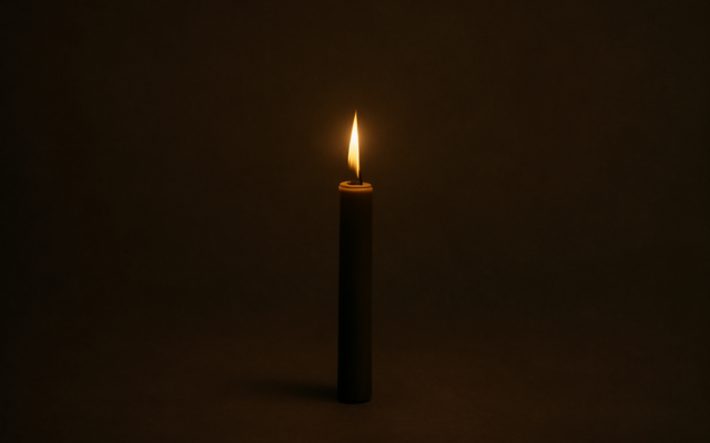 candle flame darkness