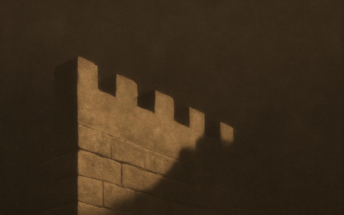 stone rampart shadow