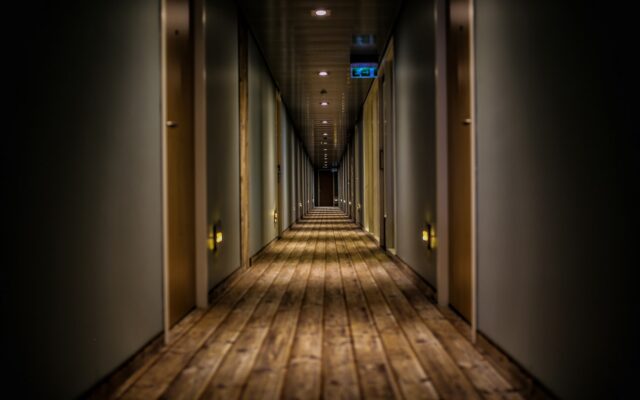 hallway of building