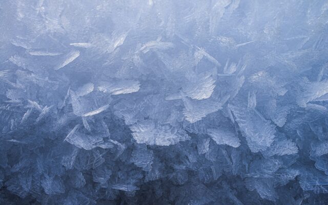 blue and white abstract painting