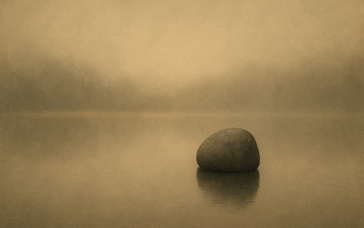 still lake mist stone