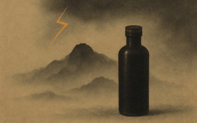 thunder mist mountain ink