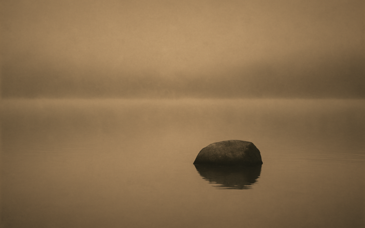 still lake mist stone