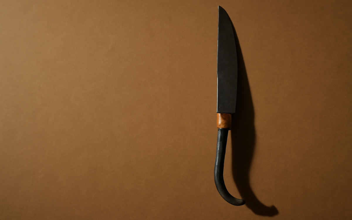 forged blade shadow