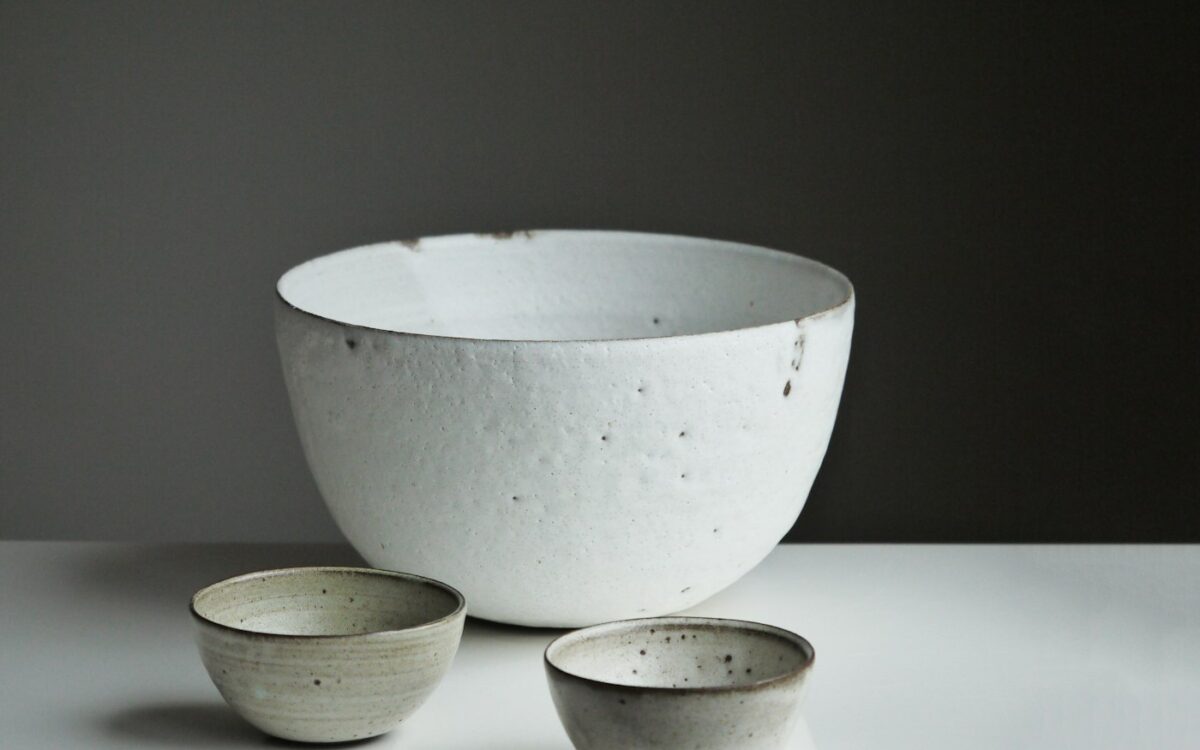 white bowl