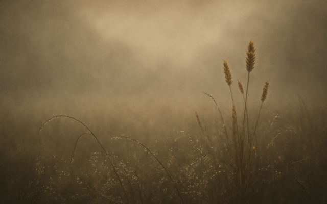 dew meadow mist