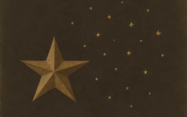 bronze star field ink