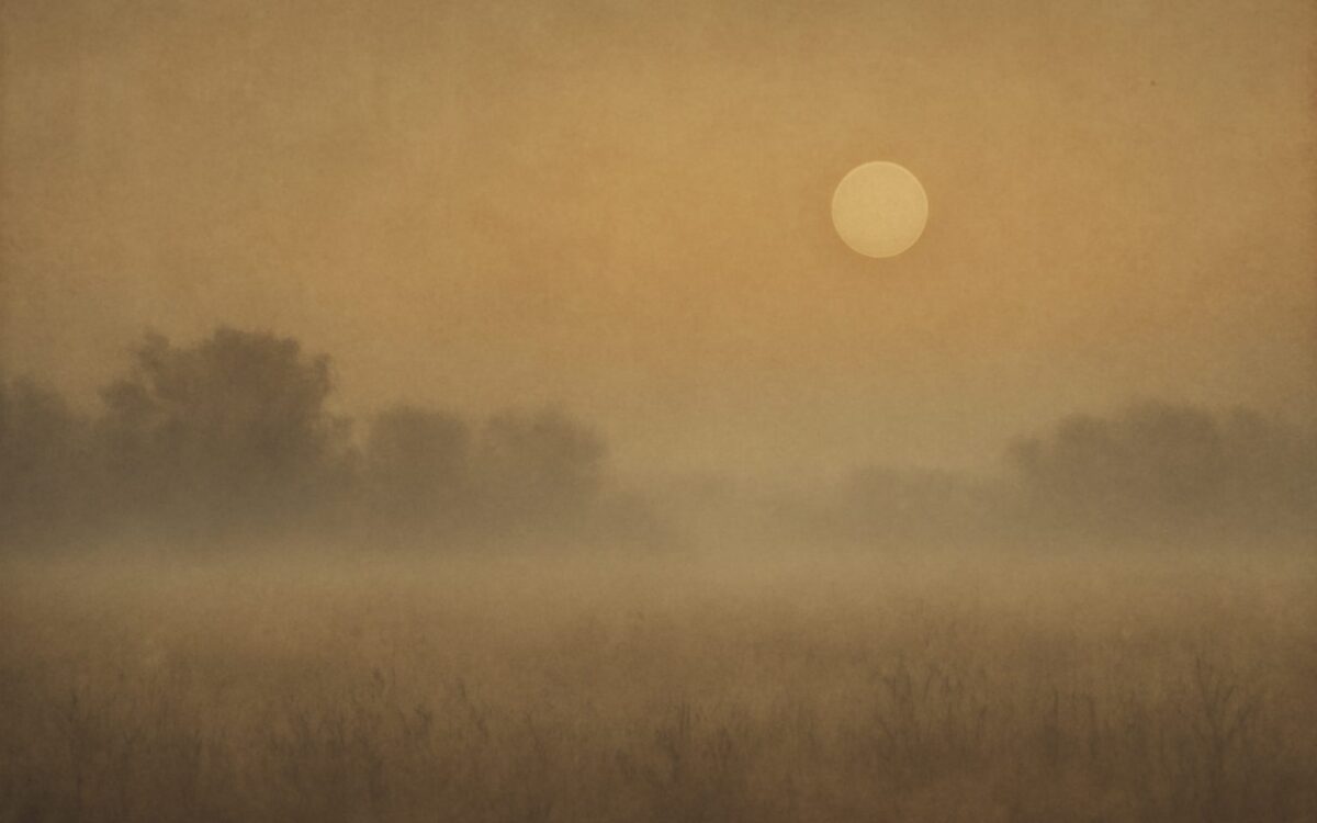 Misty field at dawn, illustrating the 1999 Earth Rabbit (Ji Mao) year in Chinese astrology